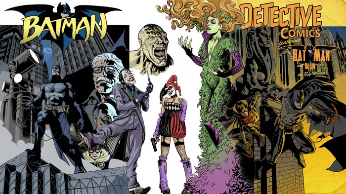 Batman and Villains from DC Comics