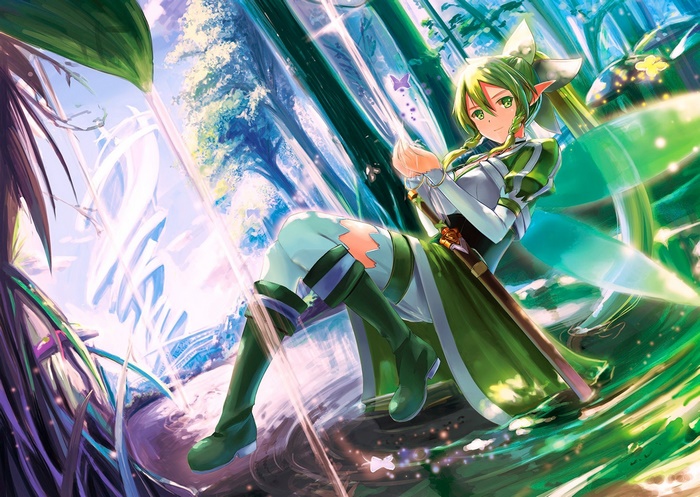 Suguha Kirigaya from Sword Art Online