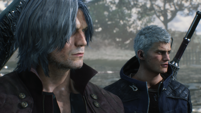 Nero and Dante from Devil May Cry 5