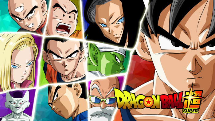 Dragon Ball Super characters collage