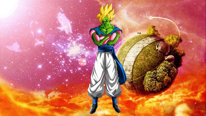 Piccolo from Dragon Ball in Space