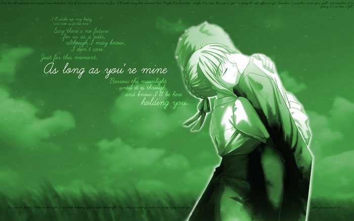 Shirou Emiya and Saber from Fate/stay night