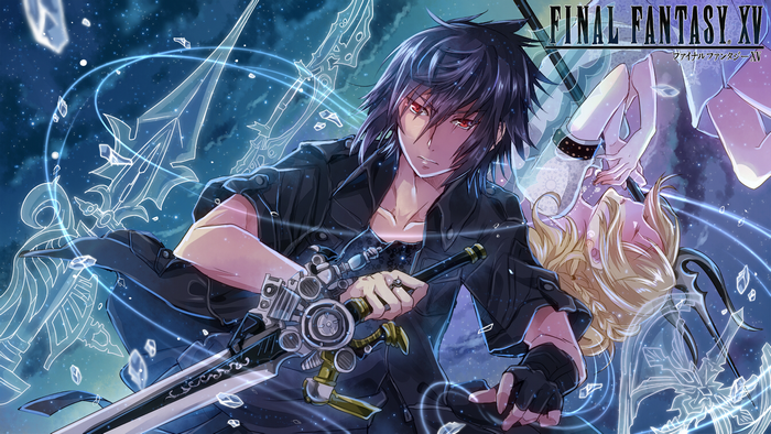Noctis Lucis Caelum and Lunafreya Nox Fleuret from Final Fantasy XV
