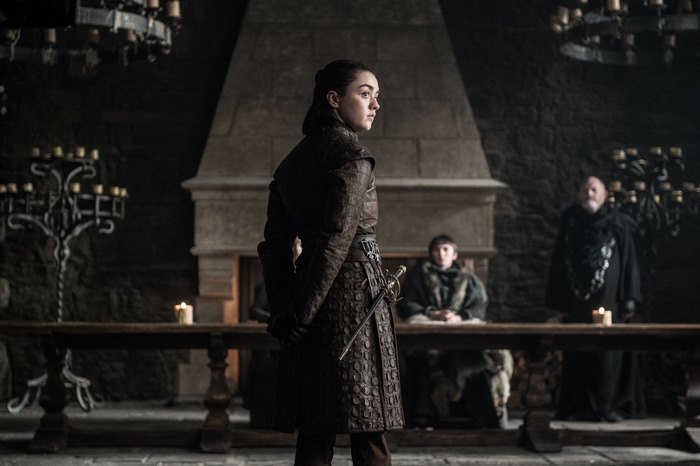Arya Stark and Bran Stark from Game of Thrones