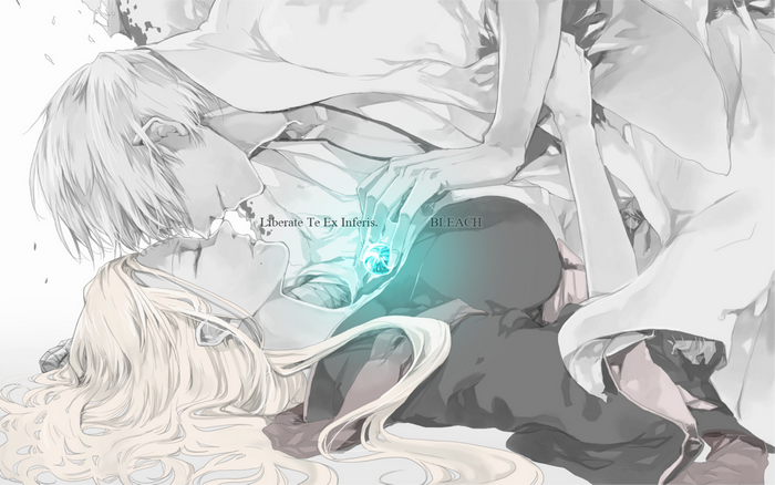 Rangiku Matsumoto and Gin Ichimaru from Bleach