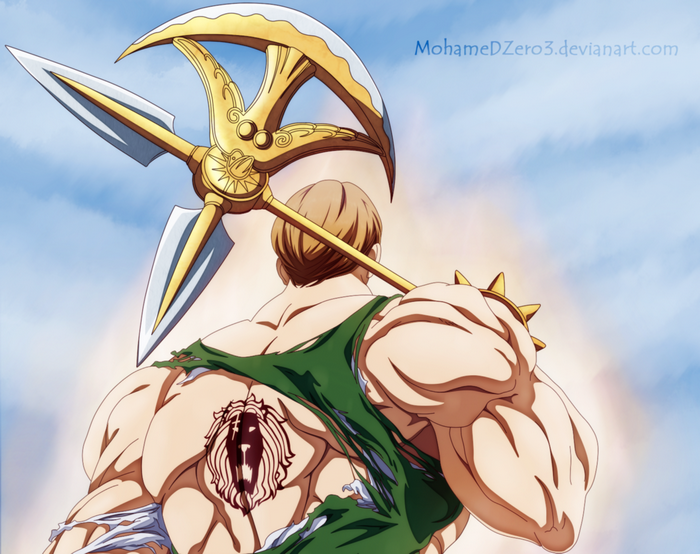 Escanor from The Seven Deadly Sins
