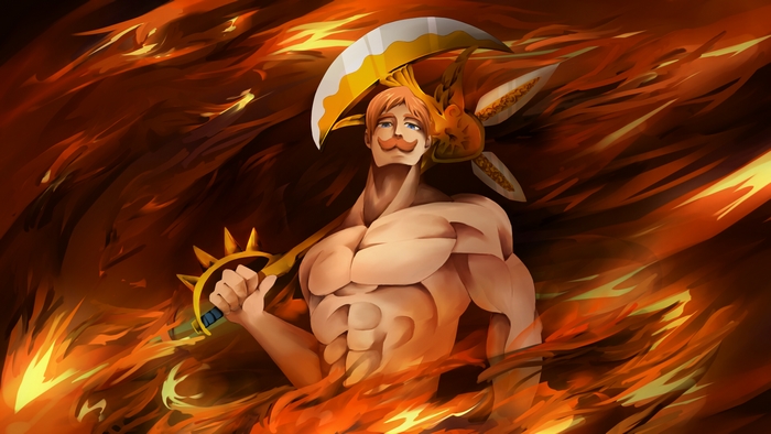 Escanor from The Seven Deadly Sins