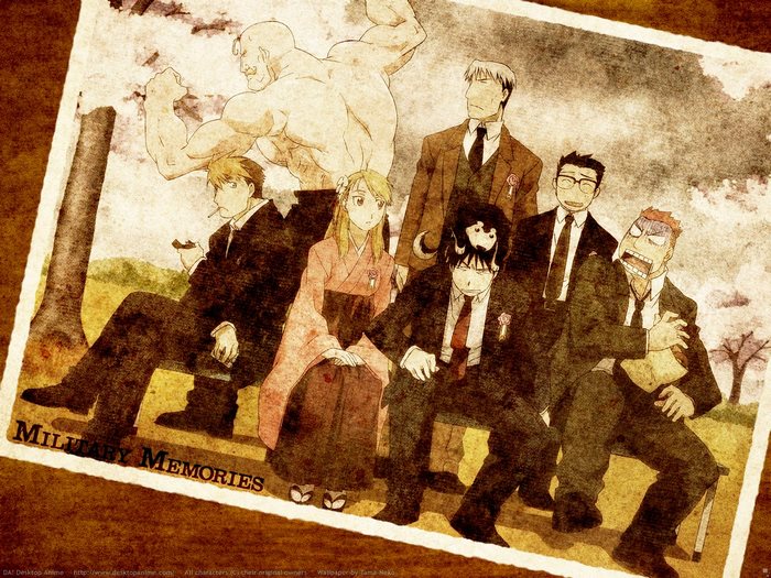 Military Memories from Fullmetal Alchemist