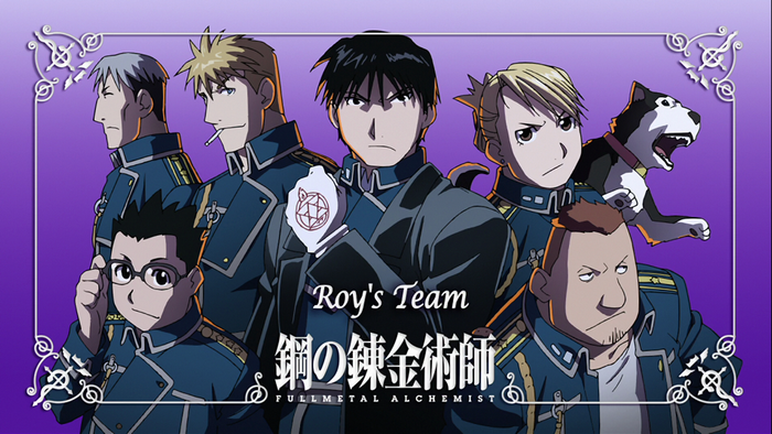 Roy's Team from Fullmetal Alchemist
