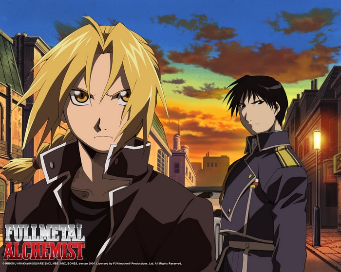 Edward Elric and Roy Mustang from Fullmetal Alchemist