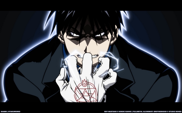 Roy Mustang from Fullmetal Alchemist: Brotherhood