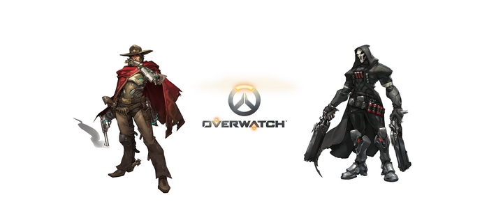 McCree and Reaper from Overwatch