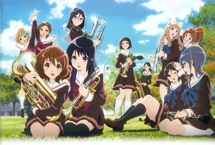 Kumiko Oumae and friends from Sound! Euphonium