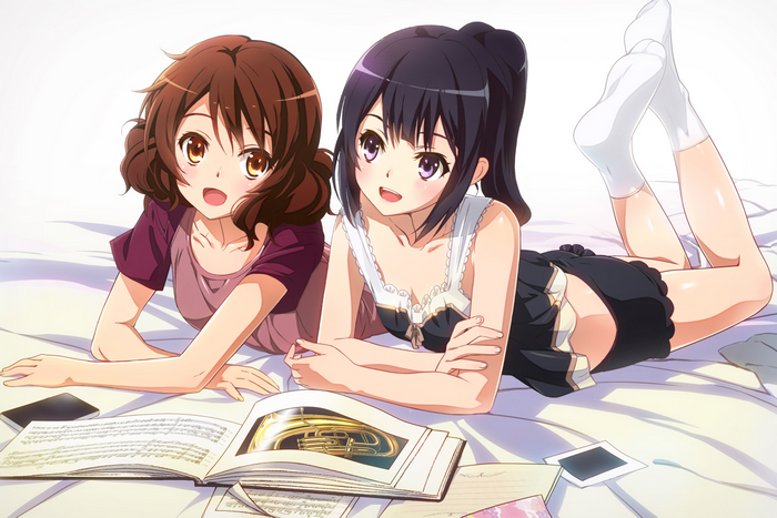 Kumiko Oumae and Reina Kousaka