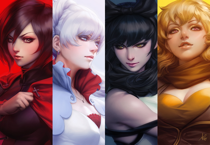 Team RWBY from RWBY
