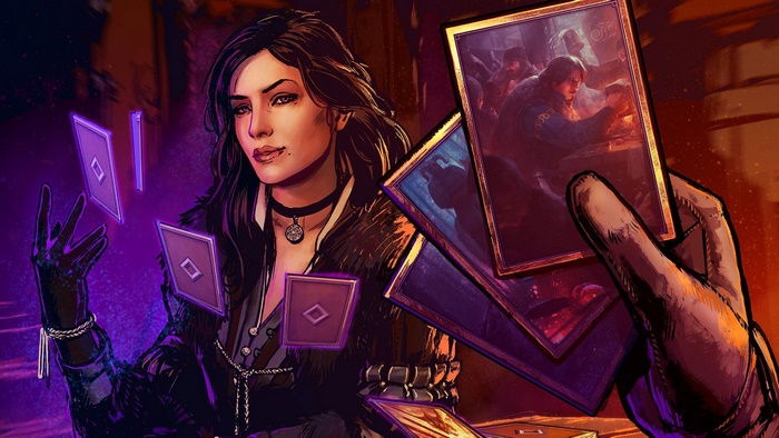 Yennefer of Vengerberg playing cards