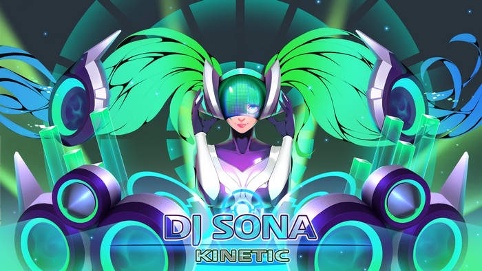 DJ Sona Kinetic from League of Legends