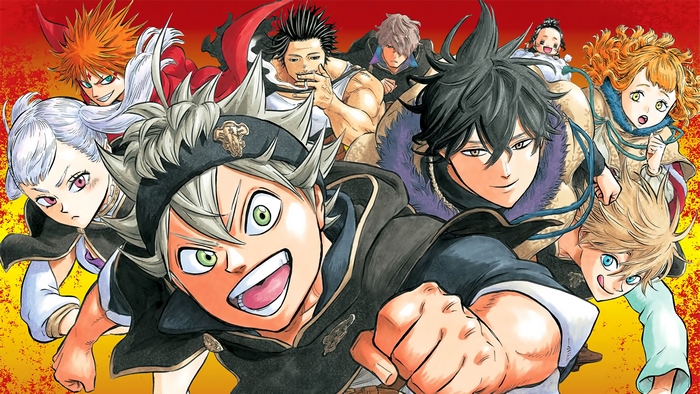 Asta and Black Clover characters