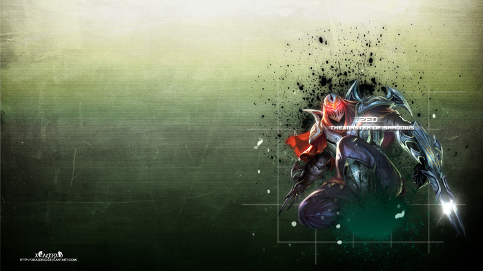 Zed The Master of Shadows from League of Legends