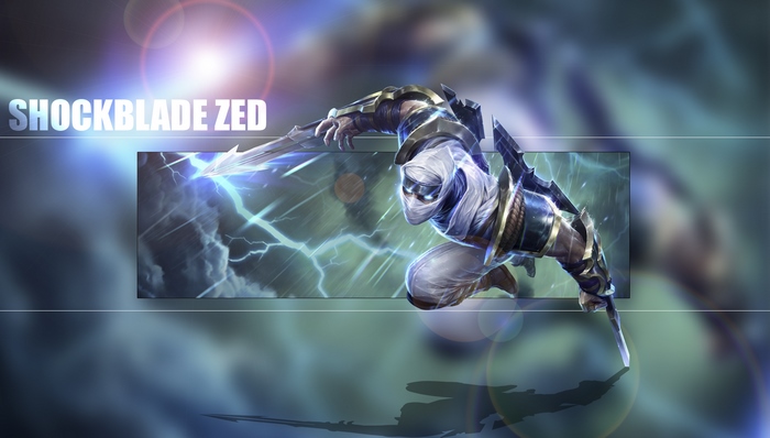 Shockblade Zed from League of Legends