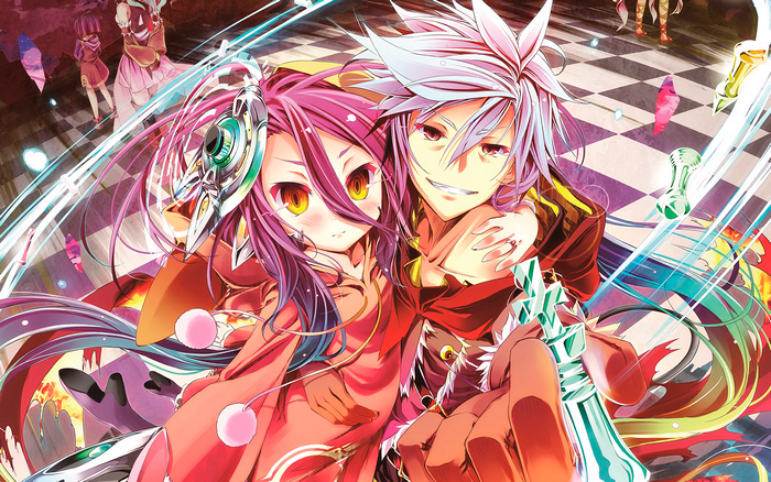 Sora and Shiro from No Game No Life