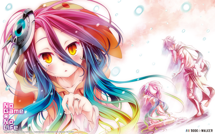 Shiro and Shuvi from No Game No Life