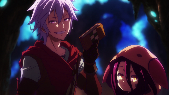 Sora and Shiro from No Game No Life