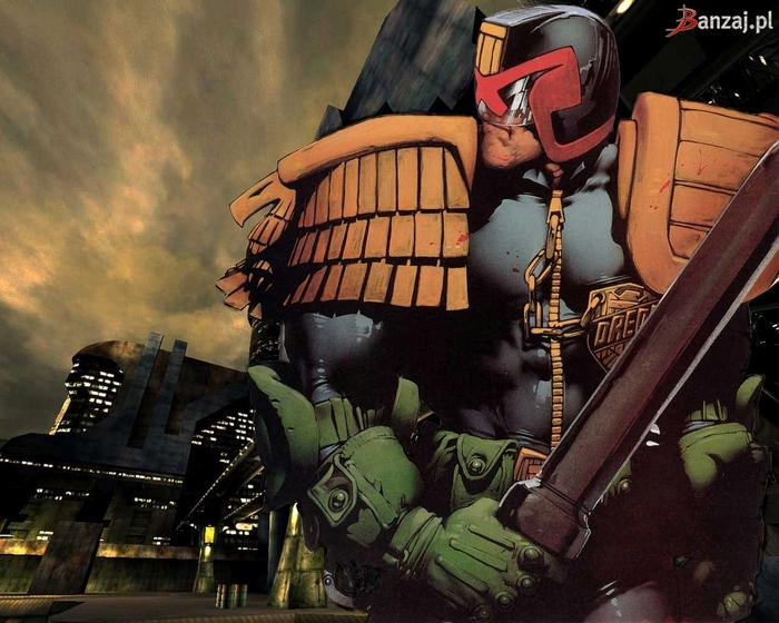Judge Dredd from Judge Dredd