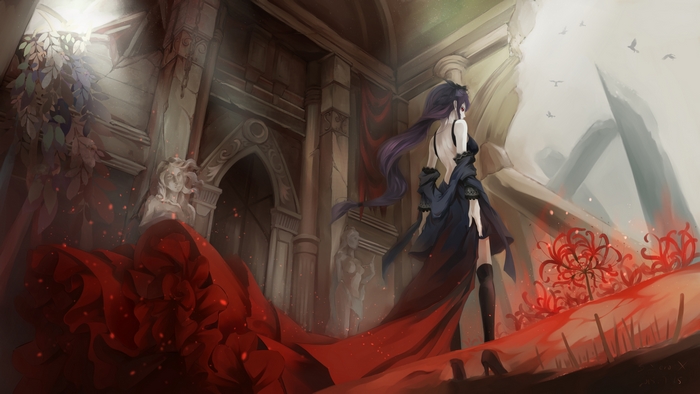 Rize Kamishiro from Tokyo Ghoul
