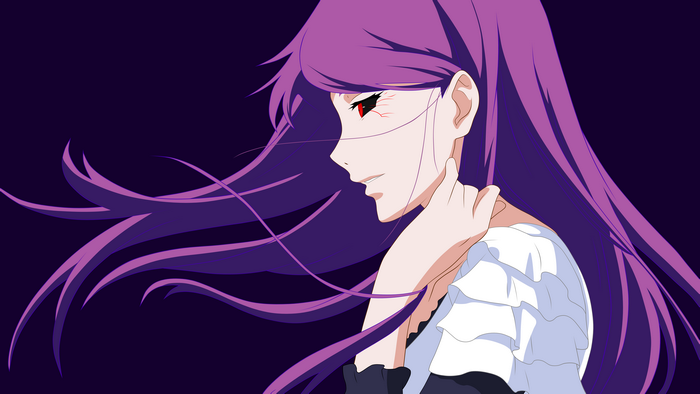 Rize Kamishiro from Tokyo Ghoul