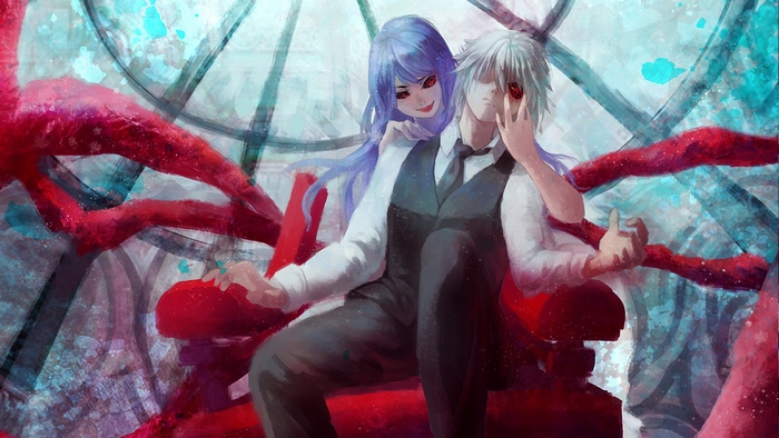 Rize Kamishiro from Tokyo Ghoul