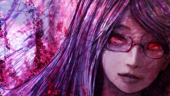 Rize Kamishiro from Tokyo Ghoul