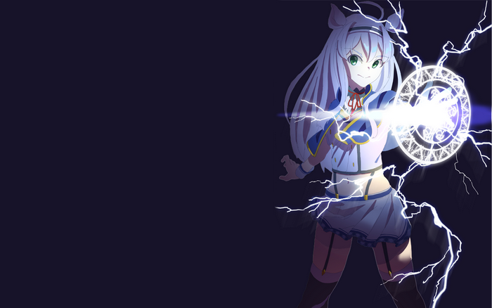 Sistine Fibel casting a lightning spell