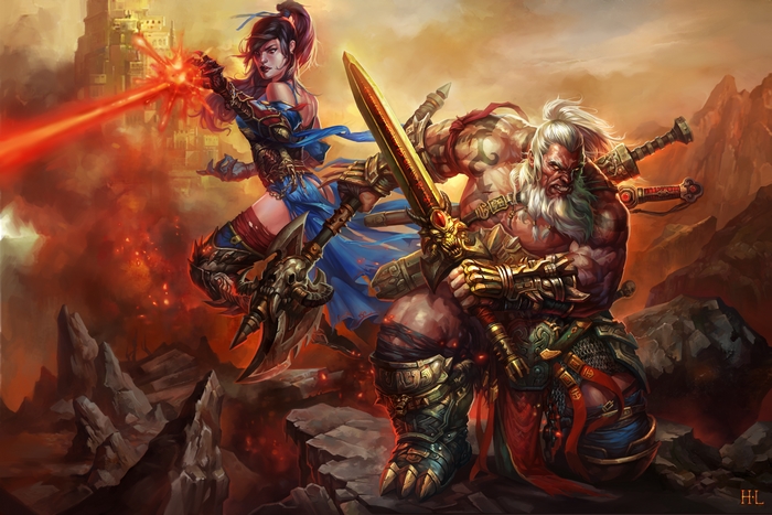 Barbarian from Diablo III
