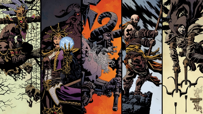 Characters from Diablo III