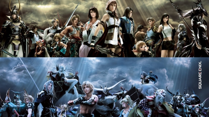 Final Fantasy Characters Montage