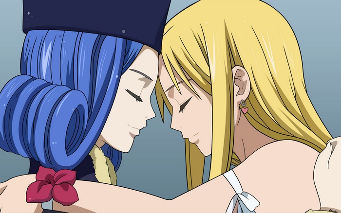 Juvia Lockser and Lucy Heartfilia from Fairy Tail