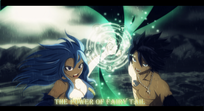 Juvia Lockser and Gray Fullbuster from Fairy Tail