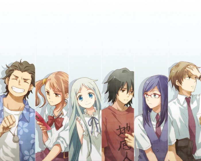 Anohana: The Flower We Saw That Day characters