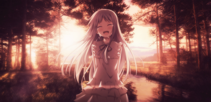 Menma from Anohana: The Flower We Saw That Day