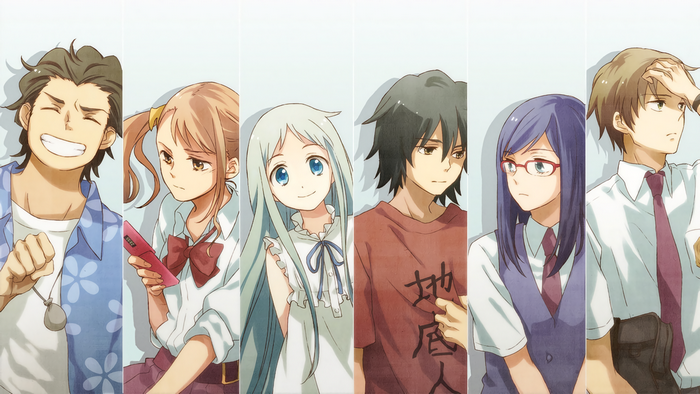 Anohana: The Flower We Saw That Day characters