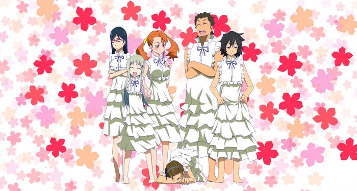Anaru and Friends in Frilly Dresses