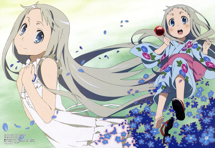 Menma from Anohana: The Flower We Saw That Day