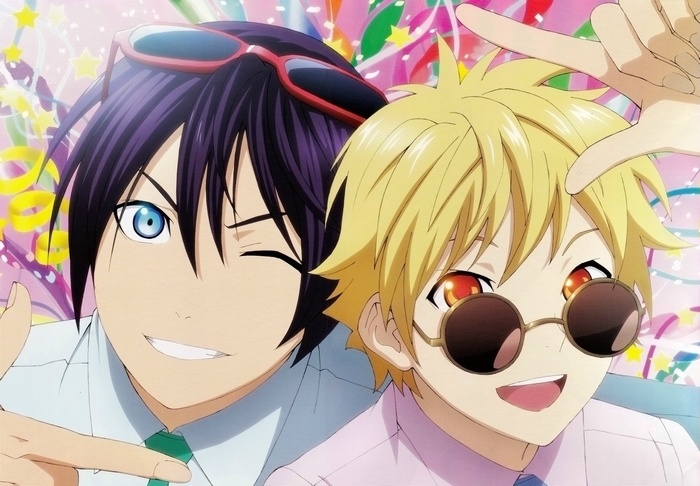 Yato and Yukine from Noragami