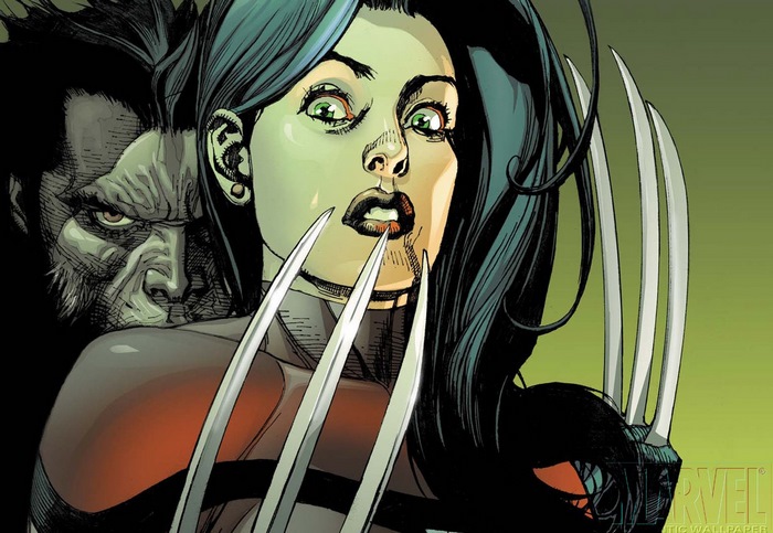 X-23 and Wolverine from Marvel Comics