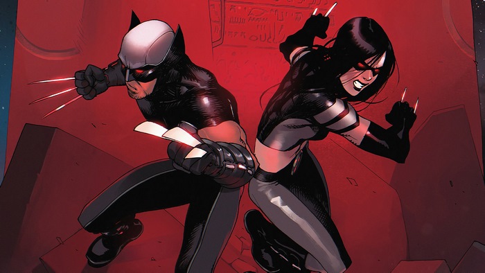 Wolverine and X-23 from Marvel Comics