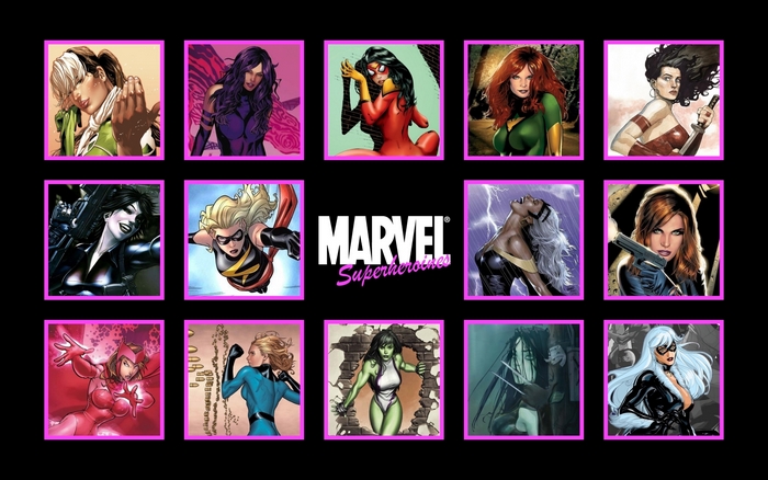 Marvel Superheroes Collage