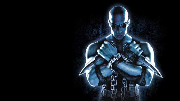 Riddick with blades