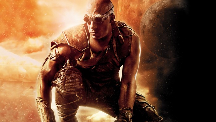 Riddick in a post-apocalyptic world