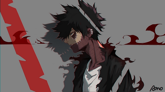 Dabi from My Hero Academia